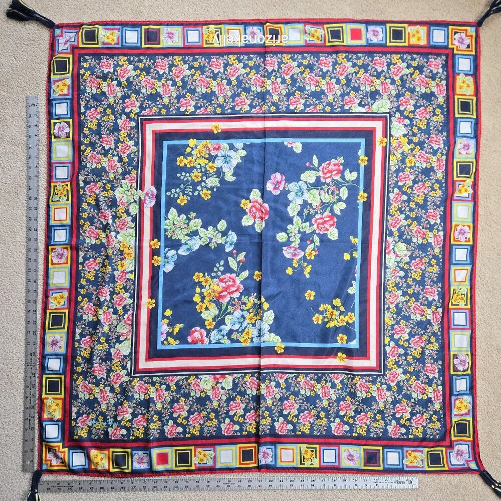 Johnny Was Silk Scarf #12